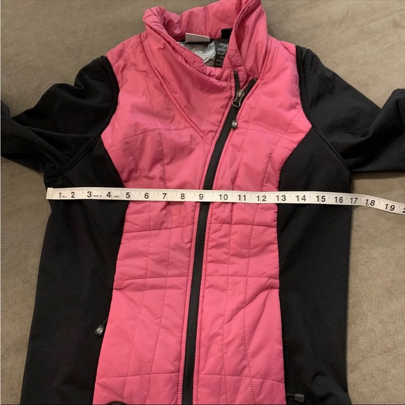Harley-Davidson Pink Black convertible Jacket Vest size Small full zip Insulated - Picture 8 of 9